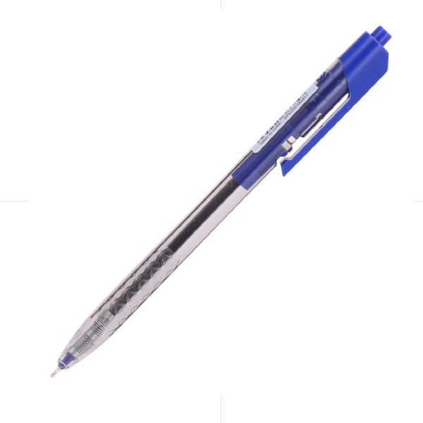Deli Aprow Retractable Ball Point Pen 0.7mm Q01330 / BLUE قلم حبر كباس