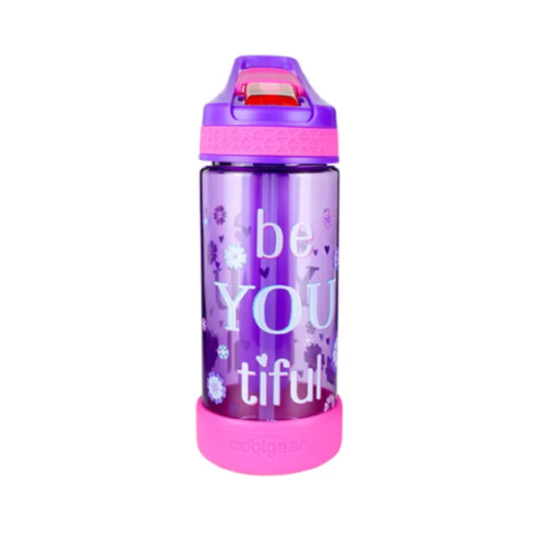 Cool Gear Plastic Water Bottle Sprout Purple 473ml / 5414 مطرة