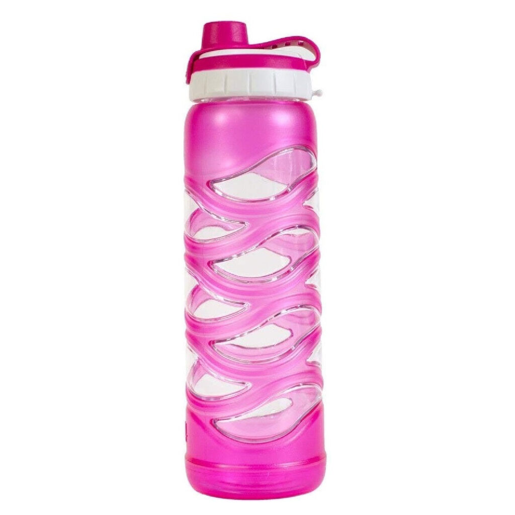 Cool Gear Plastic Tritan Water Bottle Wave 946ml Pink / 7944 مطرة