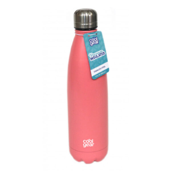 Cool Gear Stainless Steel Thermos Bottle 502ml Pink / CG-4845-PK مطرة