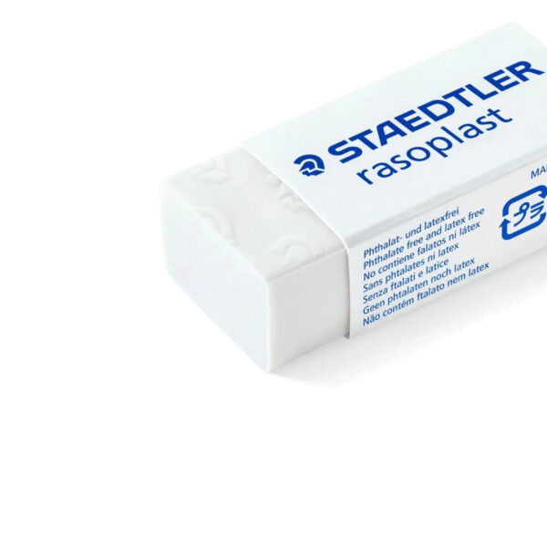 Staedtler Rasoplast Eraser Medium Carton Cov. / 526B30 ممحاة غلاف كرتون