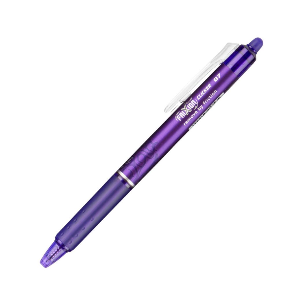 PILOT Frixion CLICKER 0.7 VIOLET / Erasable Ink BLRT-FR7 قلم قابل للمحو