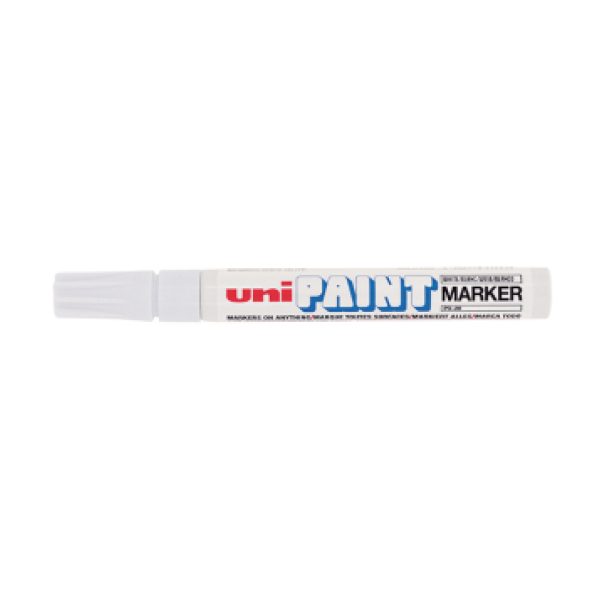 UNI Paint Marker PX-20 / 2.8mm - White قلم بويا ابيض