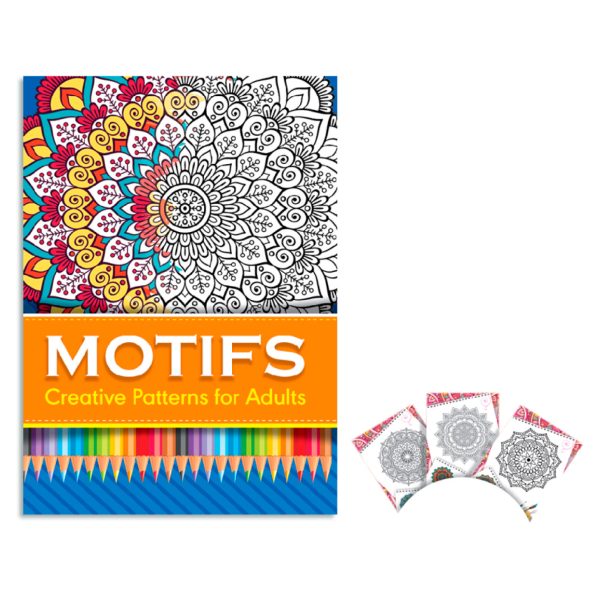 HON Mandala Coloring Book For Adult A4 32 Pages / 23BS229 23BS230 دفتر تلوين