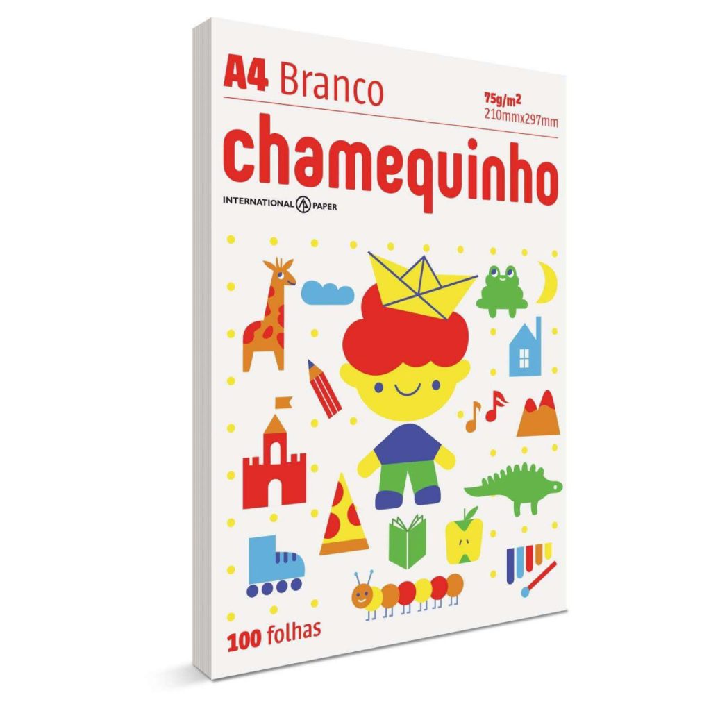 Chamequinho Photocopy Paper A4 75g 100sh ورق تصوير