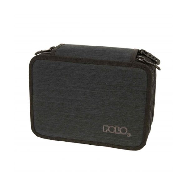 POLO 2024 Pencil Case Solido Flat 3Zip. Night Blue / 937279 5001 مقلمة مسطحة