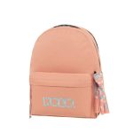 POLO 2024 Backpack With Scarf 2 Comp. Salmon/Cyan / 901235 3756 شنطة مع فولار