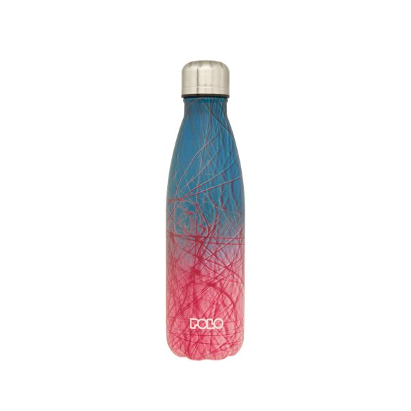 POLO 2024 Stainless Steel Thermos Bottle 500ml Craft Pink/Blue / 949004 8255