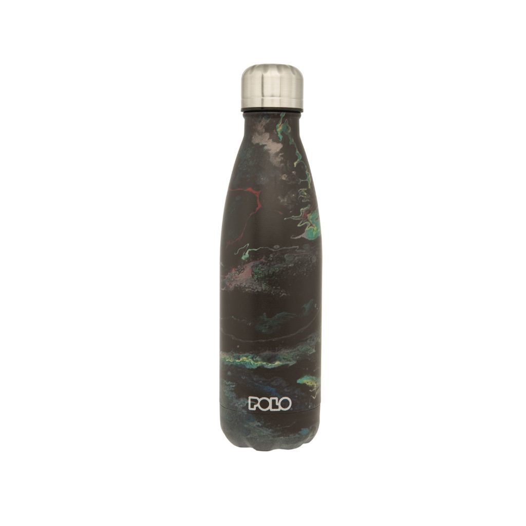 POLO 2024 Stainless Steel Thermos Bottle 500ml Craft Black/Gr / 949004 8261