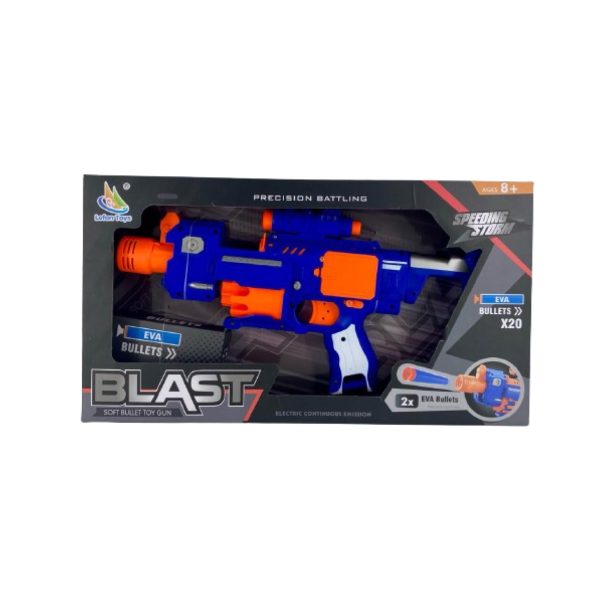TOYS / Blast Eva Gun 8+ / 7107388 رشاش فلين كبير بطارية