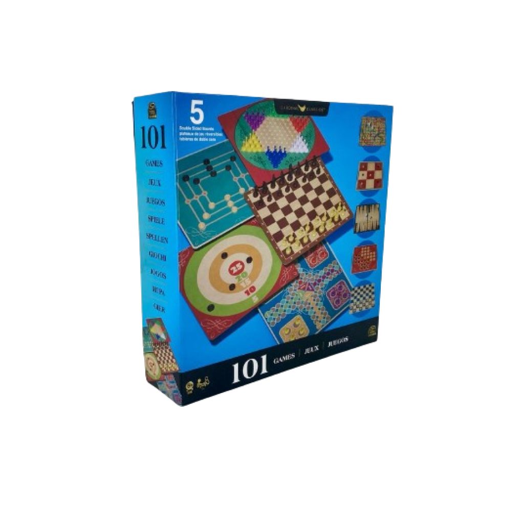 TOYS / 101 Games (5 Double Sided Boards) 6+ / 6065340 مجموعة العاب