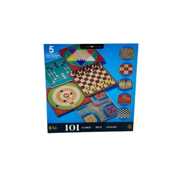 TOYS / 101 Games (5 Double Sided Boards) 6+ / 6065340 مجموعة العاب