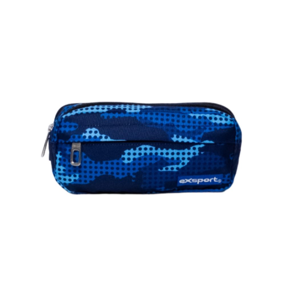 EXSPORT Pencil Case Printed1 2 Comp. + Front Zipper / 2425906