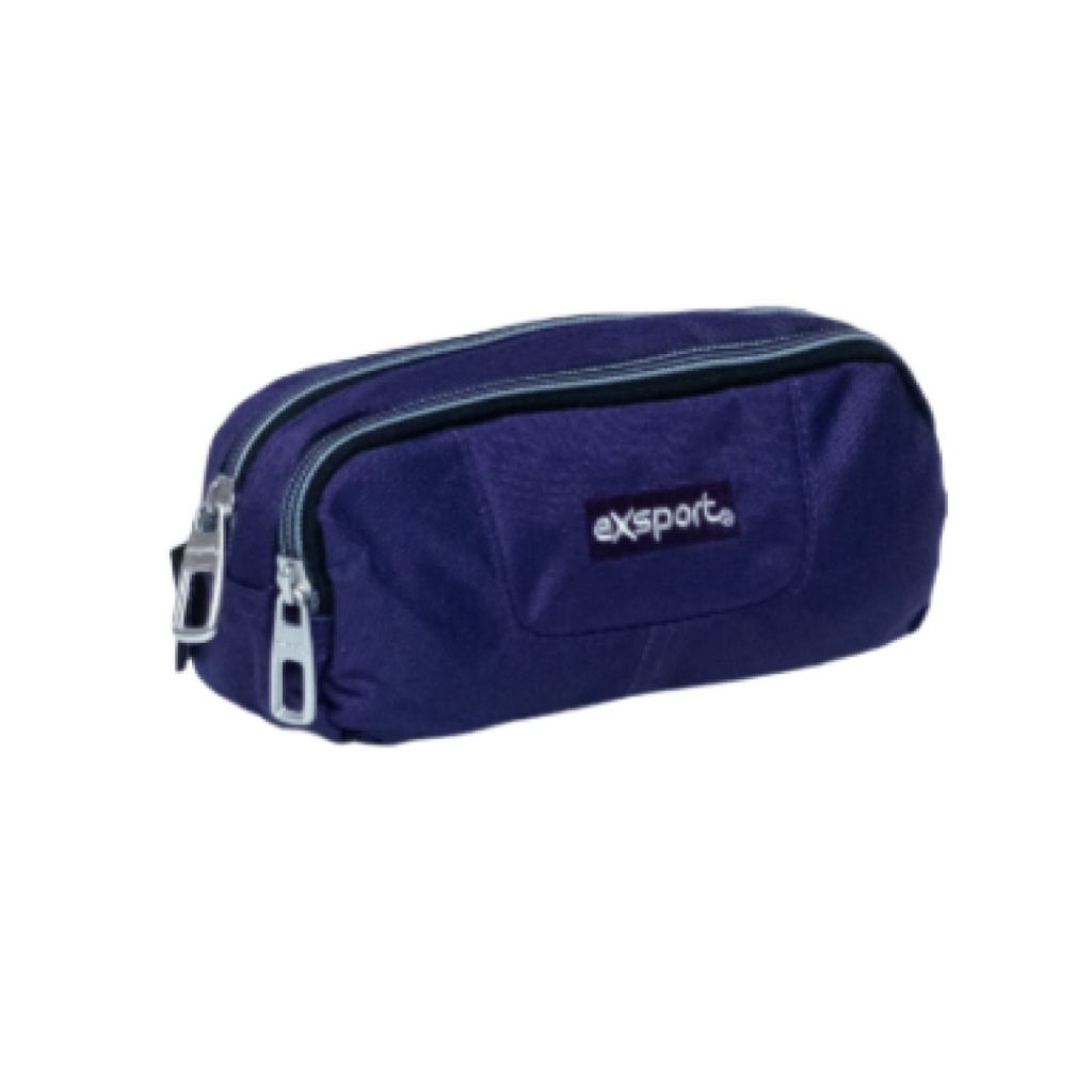 EXSPORT Pencil Case Plain 2 Comp. / 2425513
