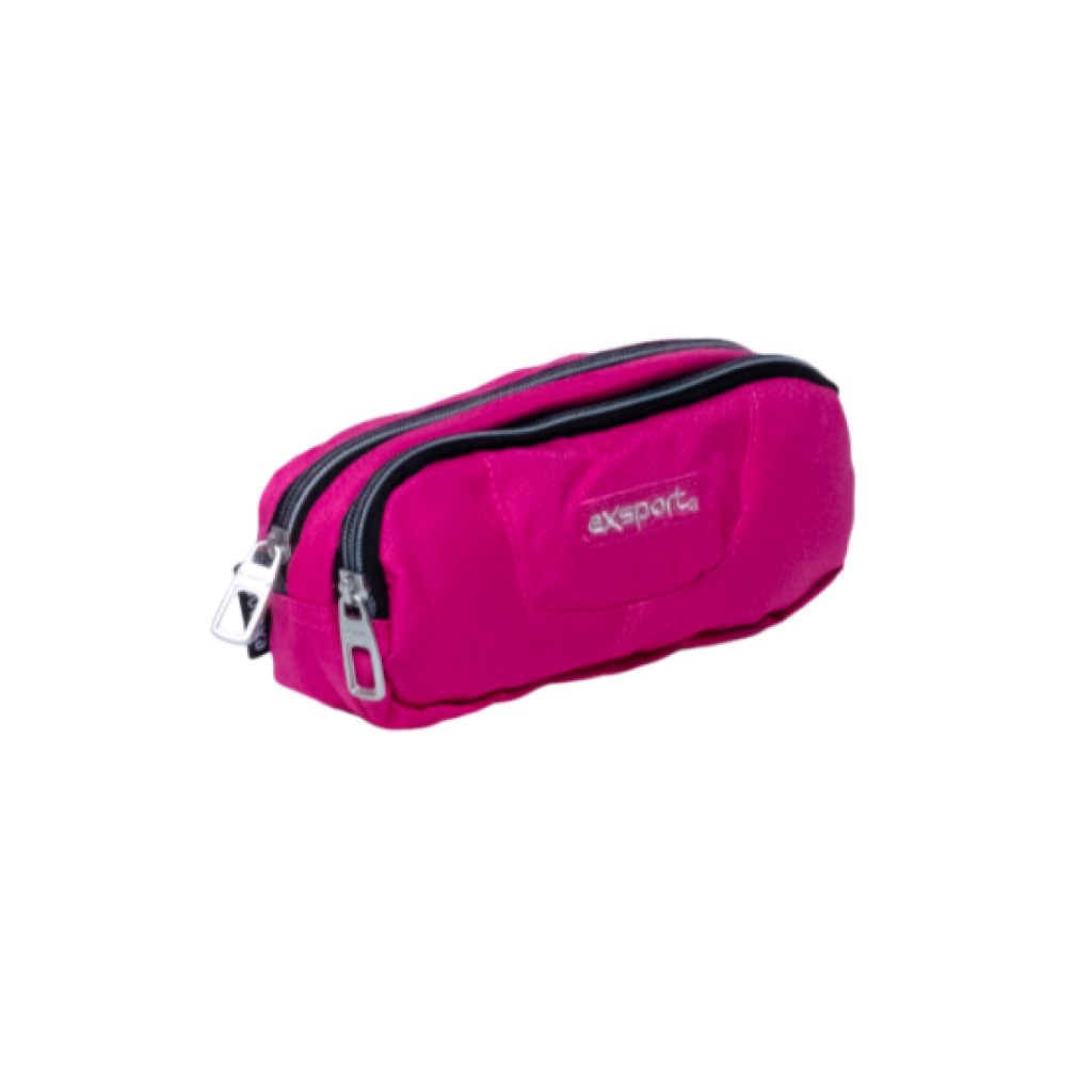 EXSPORT Pencil Case Plain 2 Comp. / 2425513