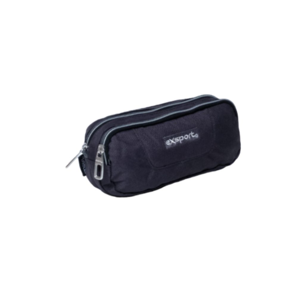 EXSPORT Pencil Case Plain 2 Comp. / 2425513