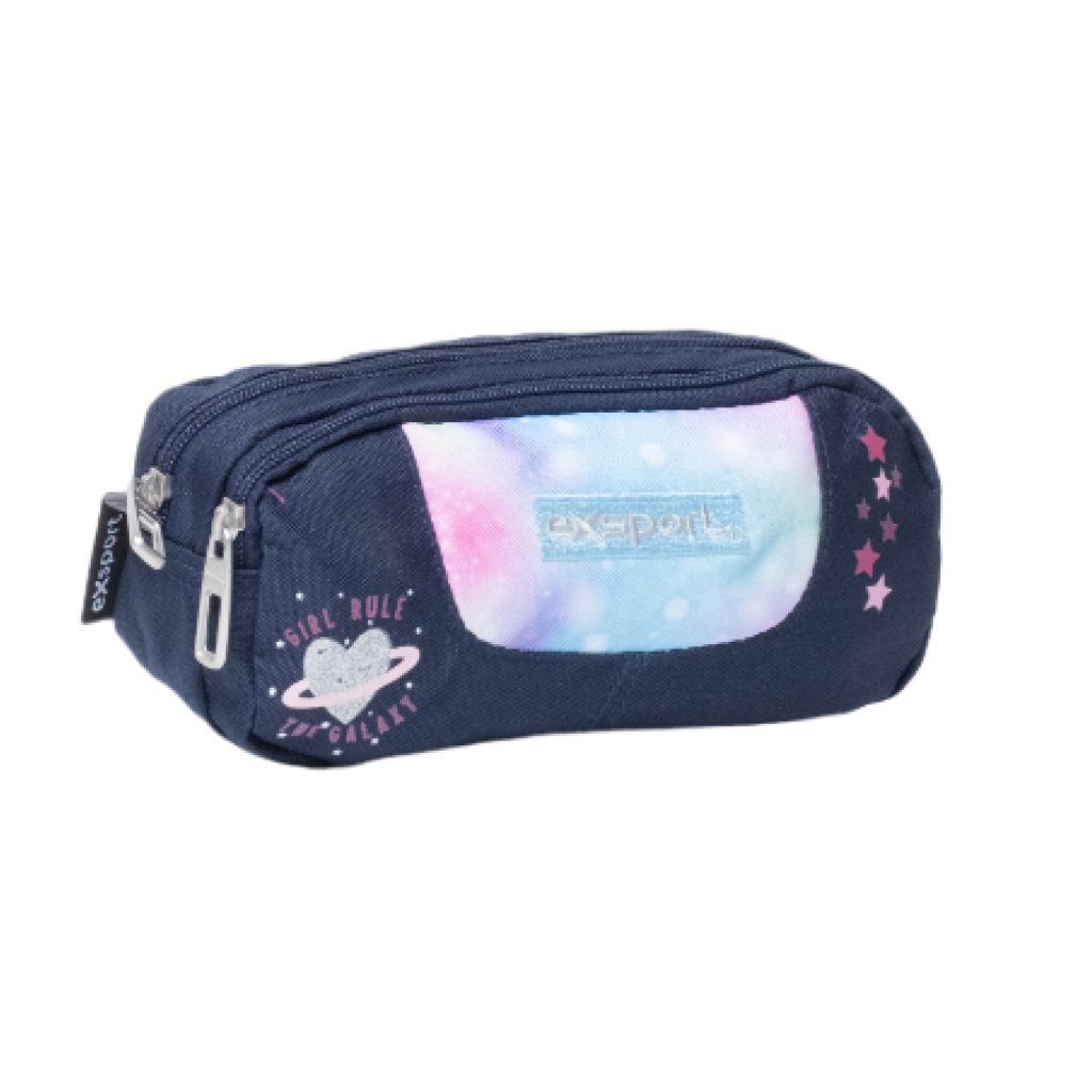 EXSPORT Pencil Case Blended Girls 2 Comp. / 2425555