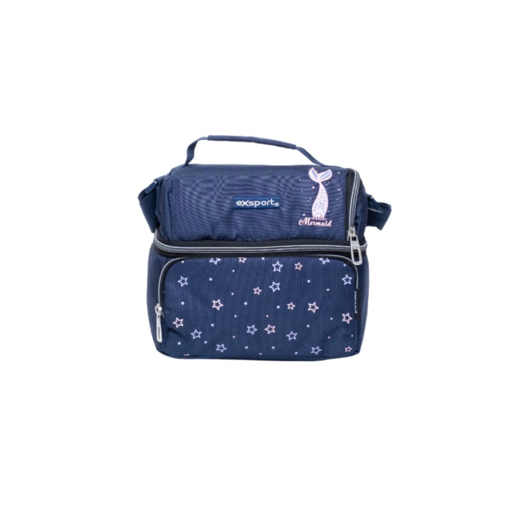 EXSPORT Lunch Bag Slogan Girls Thermal Top Op. Front Pocket / 2425105