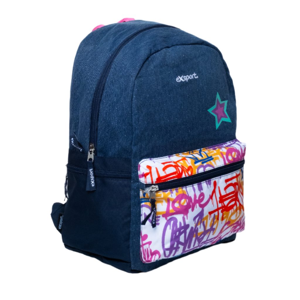 EXSPORT Backpack Jeans 1 Comp. / 2425250