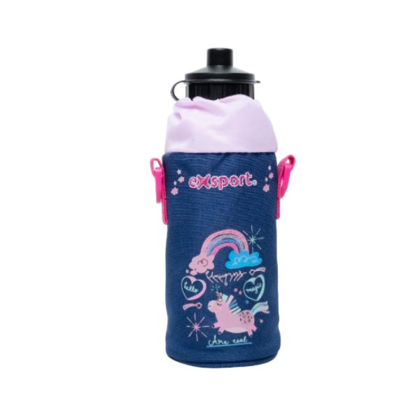 EXSPORT Water Bottle With Case Unicorn / 2425306