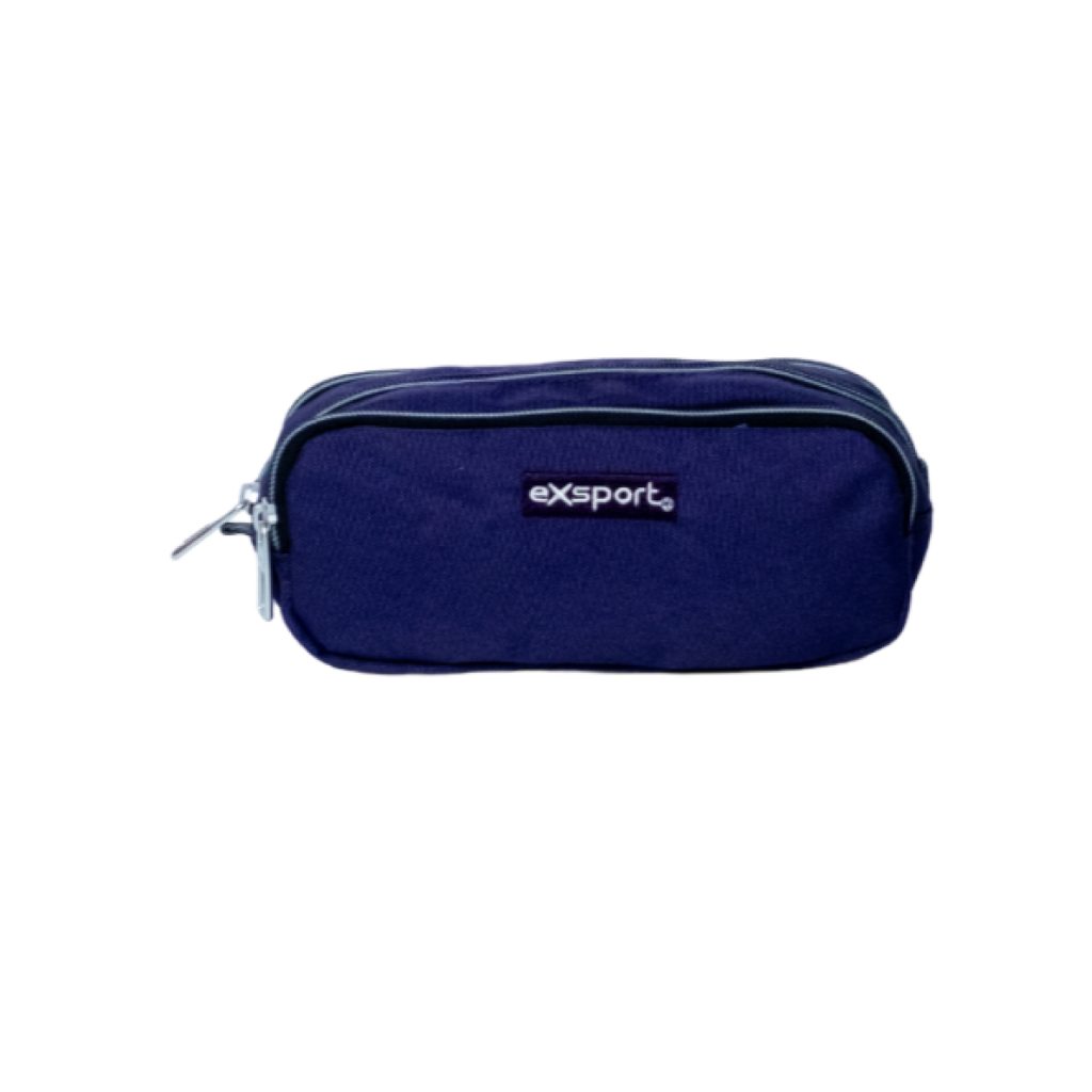 EXSPORT Pencil Case Plain 3 Comp. / 2425511