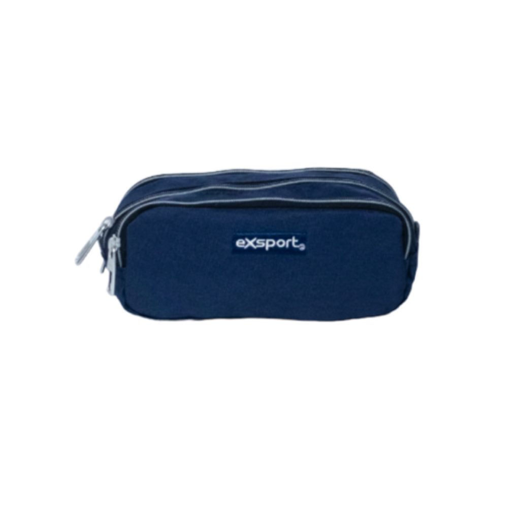 EXSPORT Pencil Case Plain 3 Comp. / 2425511