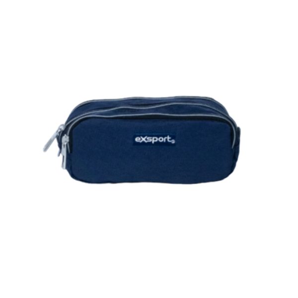 EXSPORT Pencil Case Plain 3 Comp. / 2425511
