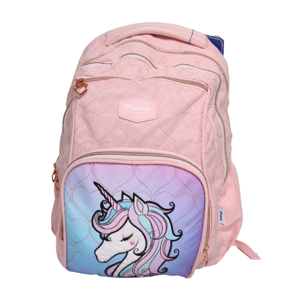 Pronto 2024 (Set 3 Pcs) Backpack 18" 3Zip. + LB + PC / K2418PT-SET طقم شنطة رسوم