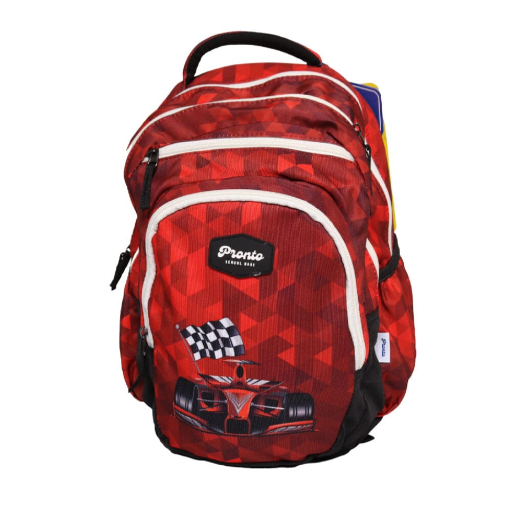 Pronto 2024 (Set 3 Pcs) Backpack 17" 4Zip. + LB + PC / K24173SET طقم شنطة رسوم