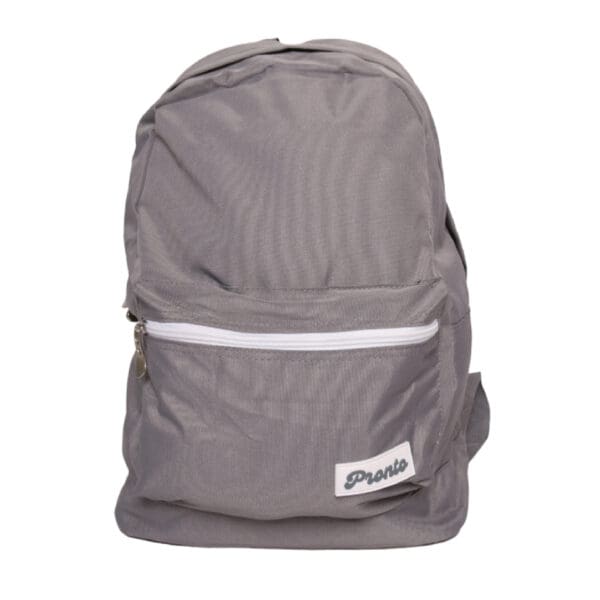 Pronto 2024 Backpack 17" Uni 1 Comp. / K2417PL شنطة سادة سحاب ابيض