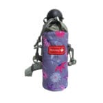 Bentley 2024 Water Bottle With Case Flowers Leaves Grey / 2334