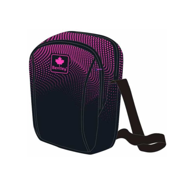 Bentley 2024 Lunch Bag 2Comp. Dots Black/Pink / 2352