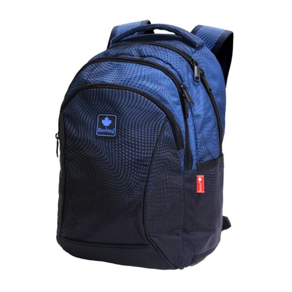 Bentley 2024 Backpack 46cm 3Comp. Dots Black/Blue / 2357
