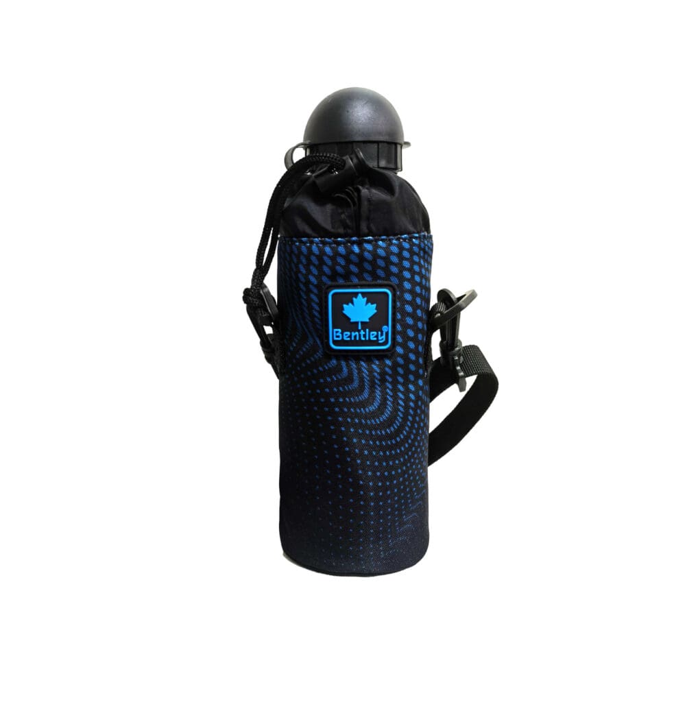 Bentley 2024 Water Bottle With Case Dots Black/Blue / 2358