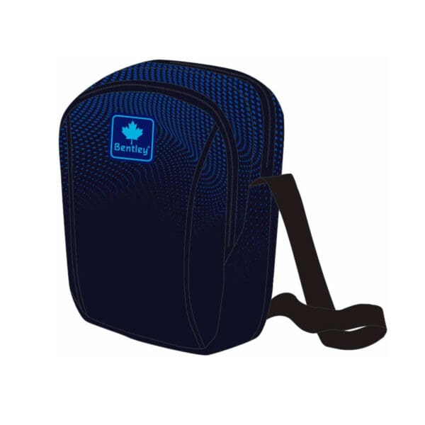 Bentley 2024 Lunch Bag 2Comp. Dots Black/Blue / 2360