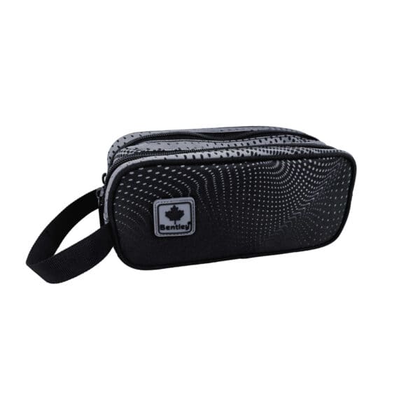 Bentley 2024 Pencil Case 2Comp. Dots Black/Grey / 2363