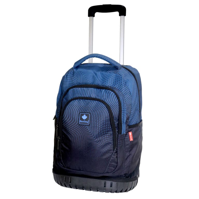 Bentley 2024 Trolley School Backpack Dots Black/Blue / 2378