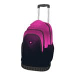 Bentley 2024 Trolley School Backpack Dots Black/Pink / 2381