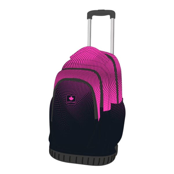 Bentley 2024 Trolley School Backpack Dots Black/Pink / 2381