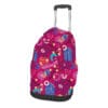 Bentley 2024 Trolley School Backpack Flowers Leaves Pink / 2382