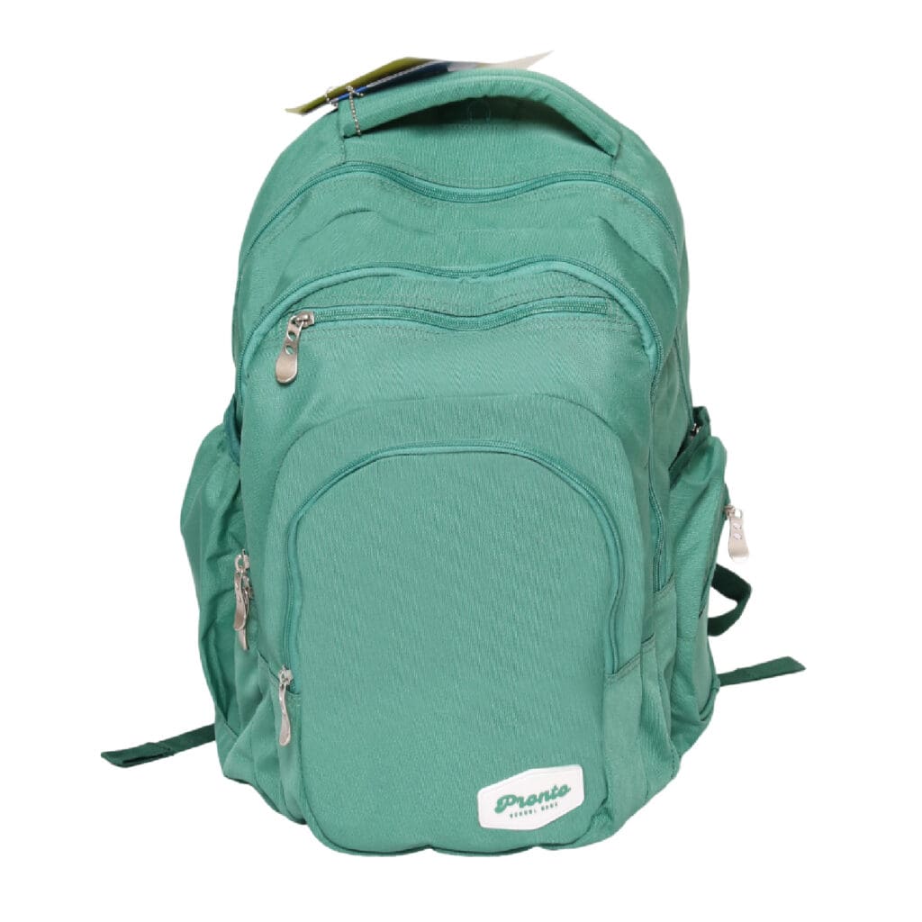 Pronto 2024 (Set 3 Pcs) Backpack 18 4Zip. + LB + PC / K24183PL-ST طقم شنطة سادة