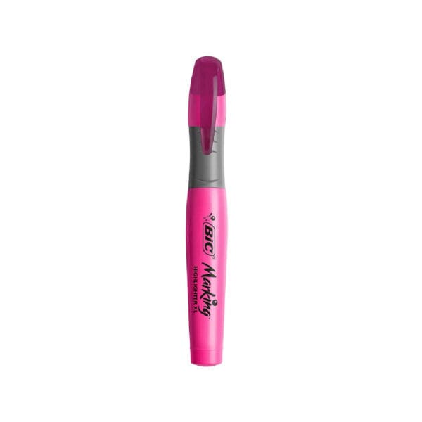 BIC Highlighter XL / PINK قلم فوسفوري زهر