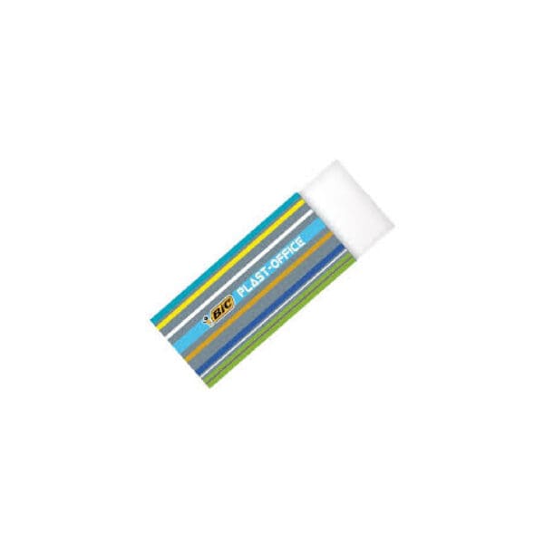BIC Eraser Plast-Office 20/Pack Carton Cov. ممحاة كبيرة