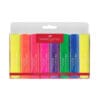 Faber Castell Highlighter 46 Super Fluo (Set 8 Colors) Plastic / 154662 قلم تمييز