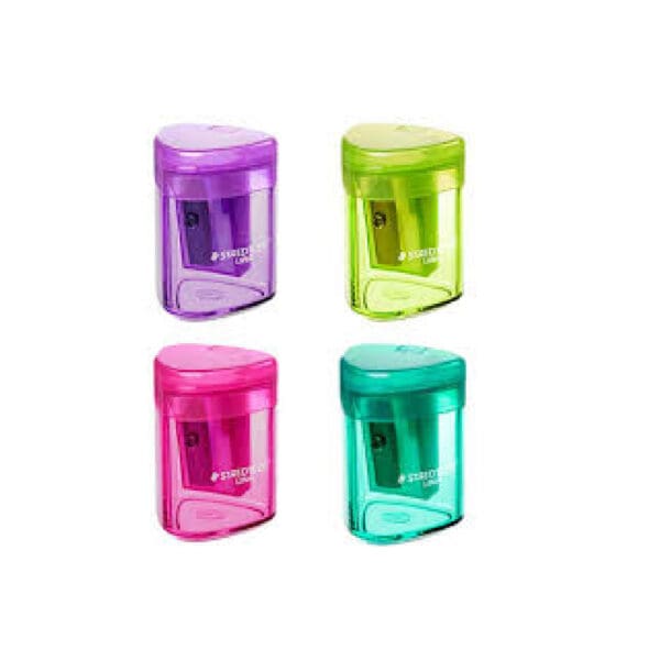 Staedtler Sharpener Tub 1 Hole With Canister / 51105L مبراة