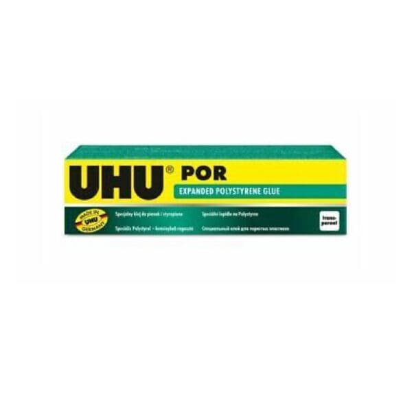 UHU POR Expanded Polystyrene Glue Liquid 50ml / 40359 لاصق للفلين