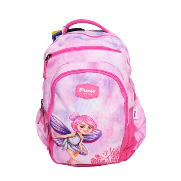 Pronto 2024 (Set 3 Pcs) Backpack 17" 4Zip. + LB + PC / K24173SET طقم شنطة رسوم