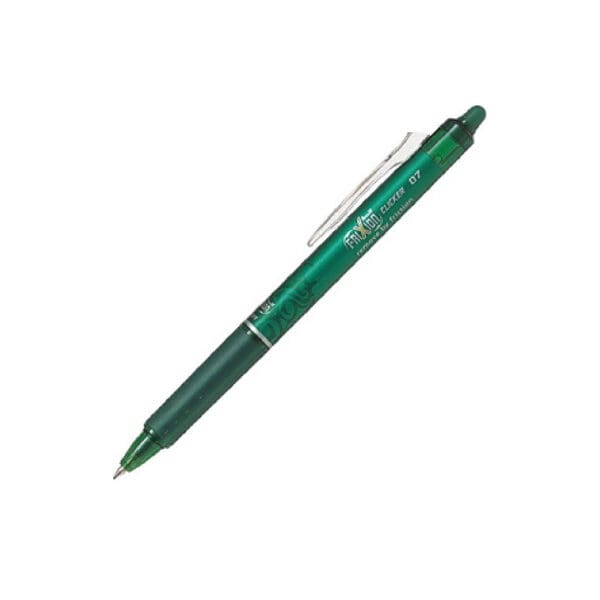 PILOT Frixion CLICKER Erasable Ball Pen 0.7 GREEN / BLRT-FR7 قلم قابل للمحو