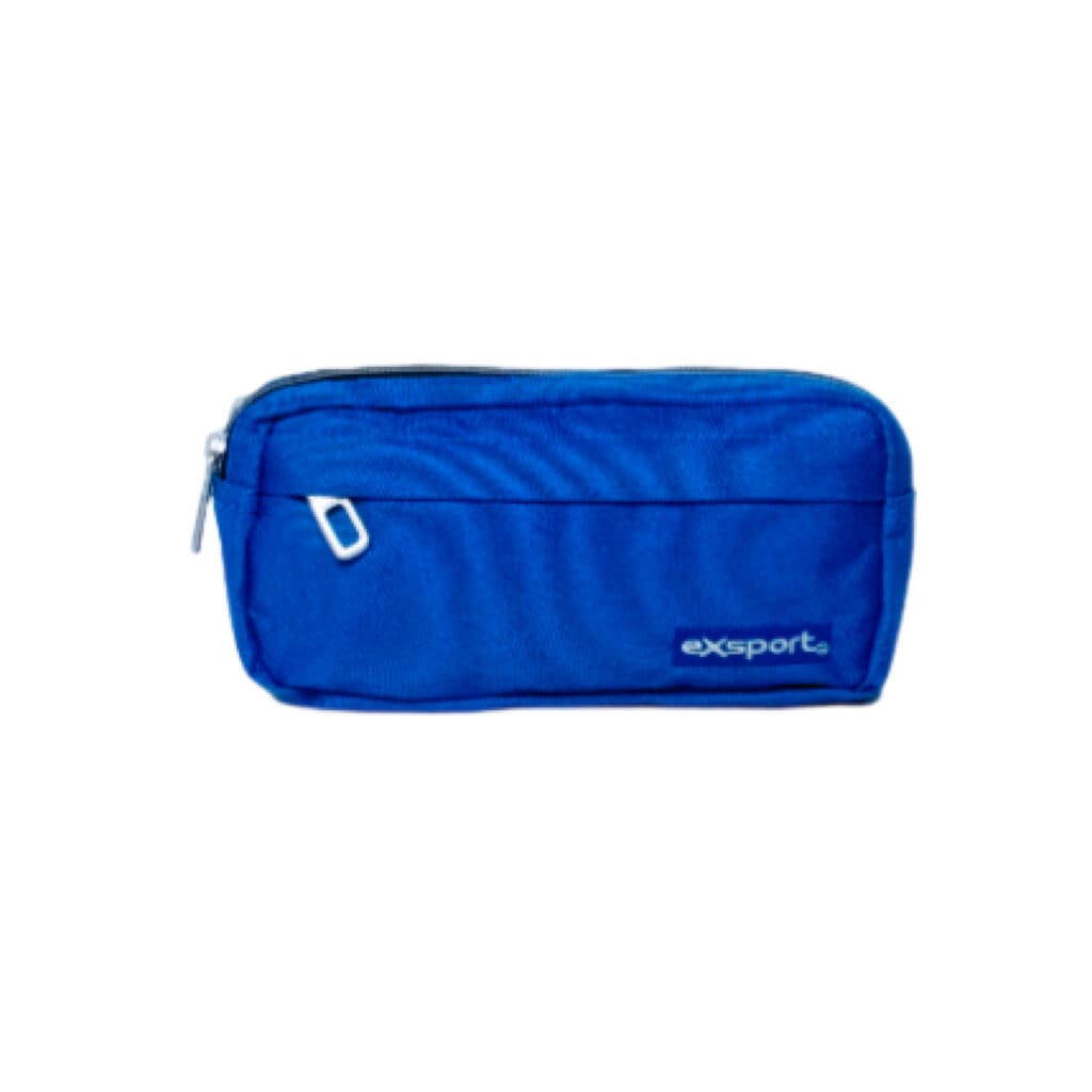 EXSPORT Pencil Case Plain 2 Comp. + Pocket / 2425510