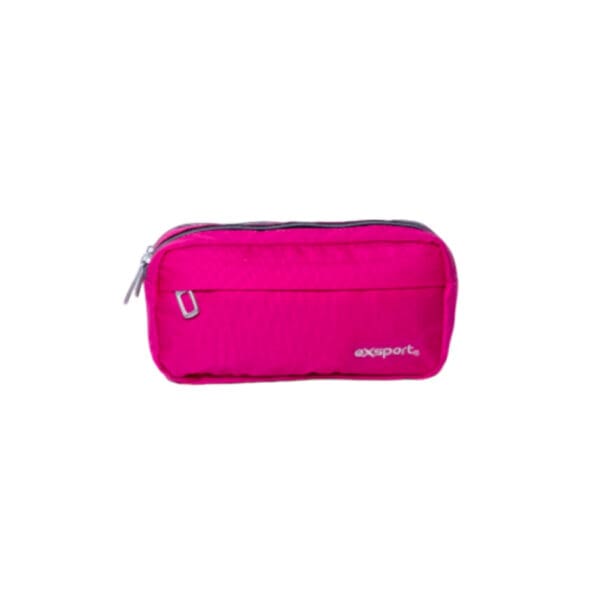 EXSPORT Pencil Case Plain 2 Comp. + Pocket / 2425510